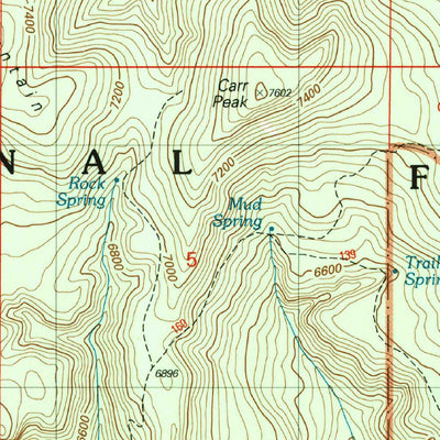 United States Geological Survey Aztec Peak, AZ (2004, 24000-Scale) digital map