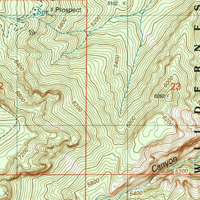 United States Geological Survey Aztec Peak, AZ (2004, 24000-Scale) digital map