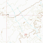 United States Geological Survey Aztec SE, AZ (1965, 24000-Scale) digital map
