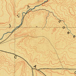 United States Geological Survey Aztec W, NM-CO (1889, 250000-Scale) digital map