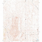 United States Geological Survey Azure Ridge, NV-AZ (1983, 24000-Scale) digital map