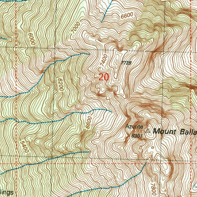 United States Geological Survey Azurite Peak, WA (2002, 24000-Scale) digital map
