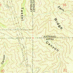 United States Geological Survey Azusa, CA (1966, 24000-Scale) digital map