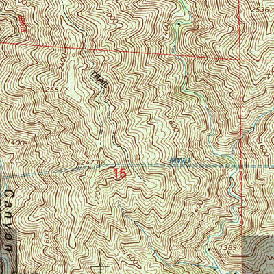 United States Geological Survey Azusa, CA (1995, 24000-Scale) digital map