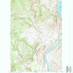 United States Geological Survey Azwell, WA (1968, 24000-Scale) digital map