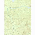United States Geological Survey B Pond, ME (1984, 24000-Scale) digital map