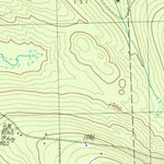 United States Geological Survey B Pond, ME (1984, 24000-Scale) digital map