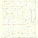 United States Geological Survey B T Ranch, NM (1975, 24000-Scale) digital map