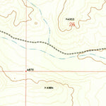 United States Geological Survey B T Ranch, NM (1975, 24000-Scale) digital map