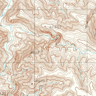 United States Geological Survey Babb Canyon, TX (1984, 24000-Scale) digital map