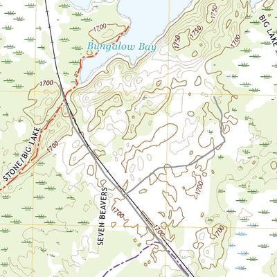 United States Geological Survey Babbitt SE, MN (2022, 24000-Scale) digital map