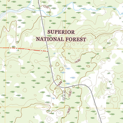 United States Geological Survey Babbitt SW, MN (2022, 24000-Scale) digital map