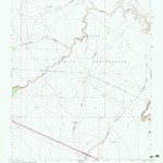 United States Geological Survey Babbitt Wash, AZ (1968, 24000-Scale) digital map