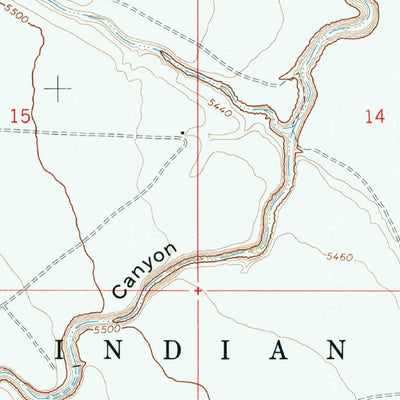 United States Geological Survey Babbitt Wash, AZ (1968, 24000-Scale) digital map