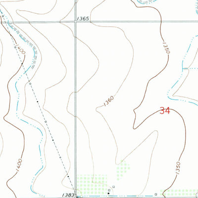 United States Geological Survey Babcock Ridge, WA (1966, 24000-Scale) digital map