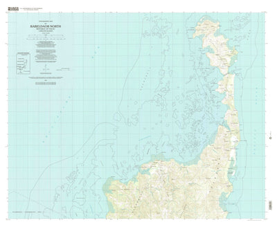 United States Geological Survey Babeldaob North, PW (2000, 25000-Scale) digital map