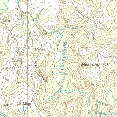 United States Geological Survey Babeldaob North, PW (2000, 25000-Scale) digital map
