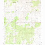United States Geological Survey Baboon Peak, UT (1989, 24000-Scale) digital map