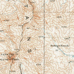 United States Geological Survey Baboquivari Peak, AZ (1941, 62500-Scale) digital map
