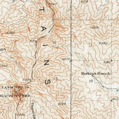 United States Geological Survey Baboquivari Peak, AZ (1941, 62500-Scale) digital map