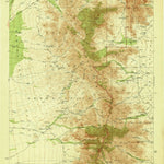 United States Geological Survey Baboquivari Peak, AZ (1944, 62500-Scale) digital map