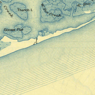 United States Geological Survey Babylon, NY (1903, 62500-Scale) digital map