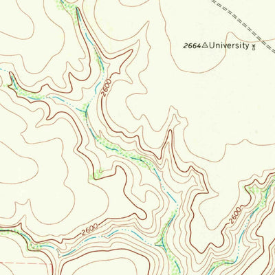 United States Geological Survey Bachelor Hill, TX (1967, 24000-Scale) digital map