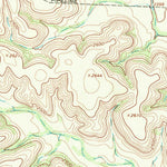 United States Geological Survey Bachelor Hill, TX (1967, 24000-Scale) digital map
