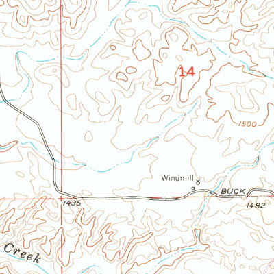 United States Geological Survey Bachelor Mountain, CA (1953, 24000-Scale) digital map
