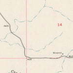United States Geological Survey Bachelor Mountain, CA (1973, 24000-Scale) digital map