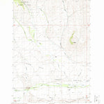 United States Geological Survey Bachelor Mountain, MT (1988, 24000-Scale) digital map