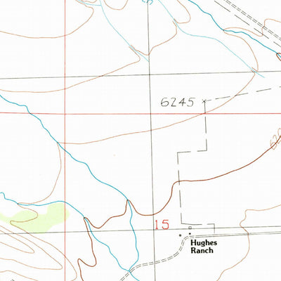 United States Geological Survey Bachelor Mountain, MT (1988, 24000-Scale) digital map