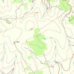 United States Geological Survey Bachelor Peak, TX (1967, 24000-Scale) digital map