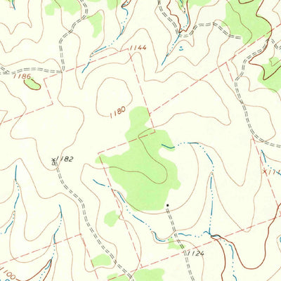 United States Geological Survey Bachelor Peak, TX (1967, 24000-Scale) digital map