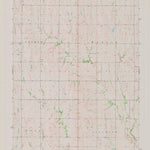 United States Geological Survey Bachelors Run, KS (1973, 24000-Scale) digital map