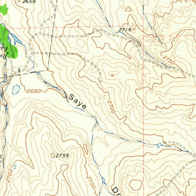 United States Geological Survey Back, TX (1962, 24000-Scale) digital map