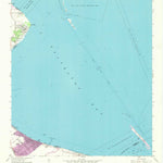 United States Geological Survey Bacliff, TX (1956, 24000-Scale) digital map