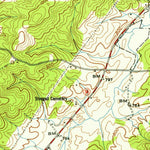 United States Geological Survey Bacon Gap, TN (1952, 24000-Scale) digital map