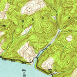 United States Geological Survey Bacon Gap, TN (1952, 24000-Scale) digital map