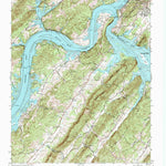 United States Geological Survey Bacon Gap, TN (1968, 24000-Scale) digital map
