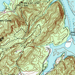 United States Geological Survey Bacon Gap, TN (1968, 24000-Scale) digital map