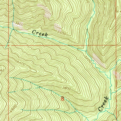 United States Geological Survey Bacon Peak, ID (1963, 24000-Scale) digital map