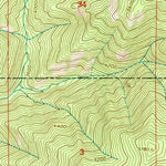 United States Geological Survey Bacon Peak, ID (1994, 24000-Scale) digital map