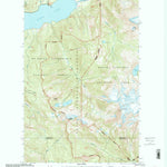 United States Geological Survey Bacon Peak, WA (1999, 24000-Scale) digital map