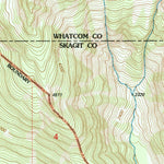 United States Geological Survey Bacon Peak, WA (1999, 24000-Scale) digital map