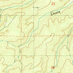 United States Geological Survey Bacona, OR (1979, 24000-Scale) digital map