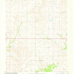 United States Geological Survey Baconrind Creek, OK (1978, 24000-Scale) digital map