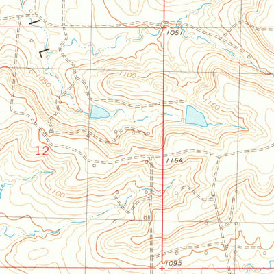 United States Geological Survey Baconrind Creek, OK (1978, 24000-Scale) digital map