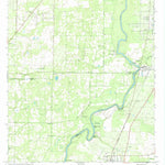 United States Geological Survey Baconton North, GA (1974, 24000-Scale) digital map