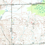 United States Geological Survey Bad Axe SE, MI (1970, 24000-Scale) digital map